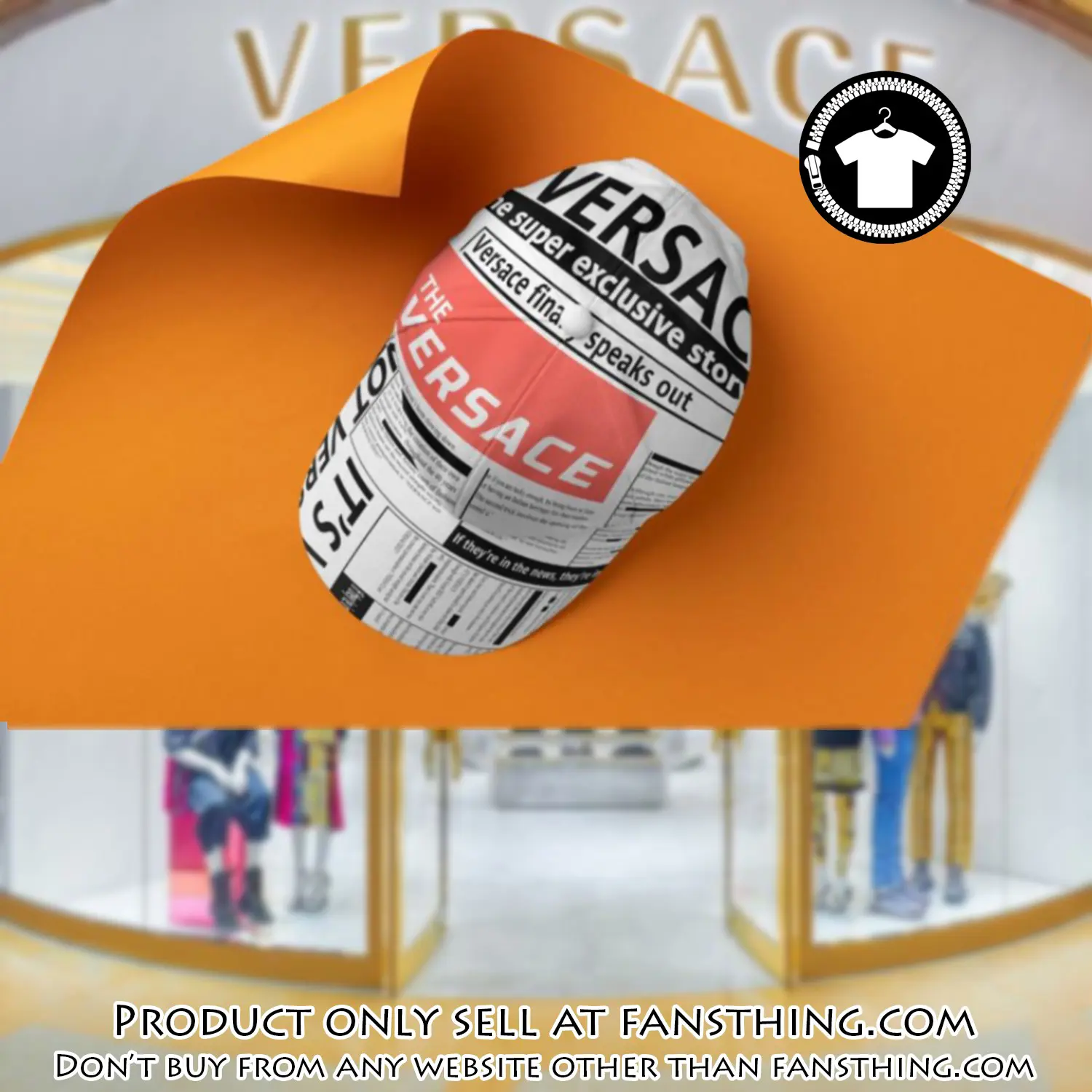 Versace luxury cap print 3d trending cap ctc1131 fst5057455